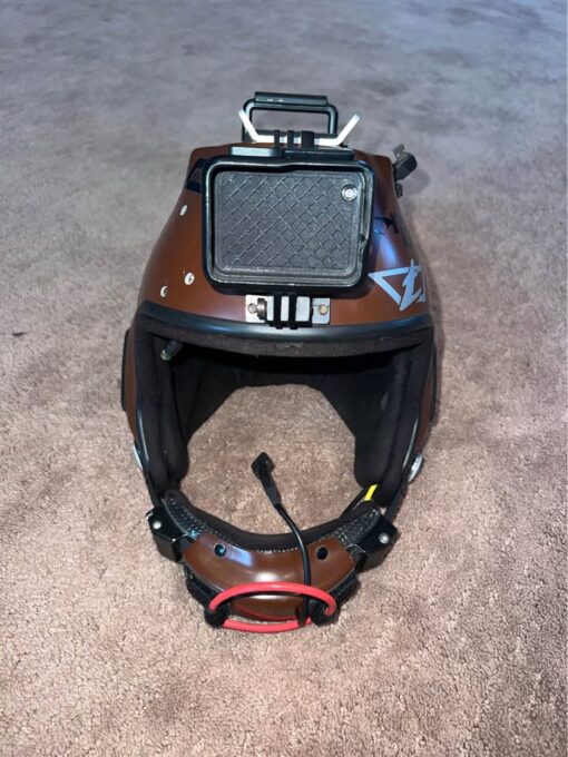 Tonfly 2.5x size 55 camera helmet